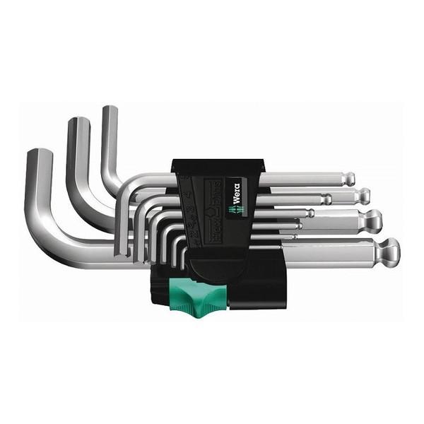 WERA ベラ ボールヘックスキーレンチ9本組セット 133163 代引不可