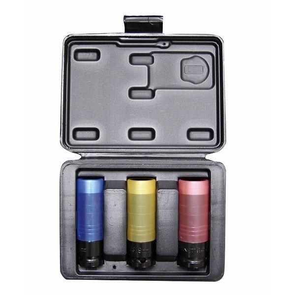 SIGNET シグネット 23300 1/2DR ホイルナット用インパクトソケット3本セット 代引不...