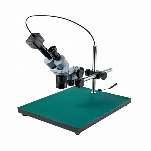 HOZAN ホーザン 実体顕微鏡 倍率:カメラ使用時・6.5~52X、実体顕微鏡時・20X/40X ...