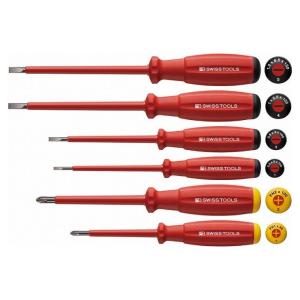 PB SWISS TOOLS 58542CN スイスグリップ・絶縁ドライバーセット