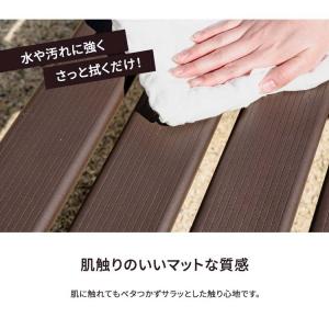 ベンチ アルミベンチ 幅120cm アルミ 縁...の詳細画像5