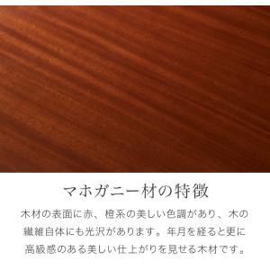 ライティングデスク 幅70cm 天然木 チーク...の詳細画像5