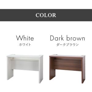 背面収納 棚付き カウンターテーブル テーブル...の詳細画像1