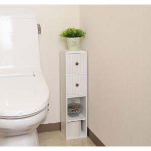 スタッキングdeトイレ収納 引出し トイレ収納...の詳細画像3
