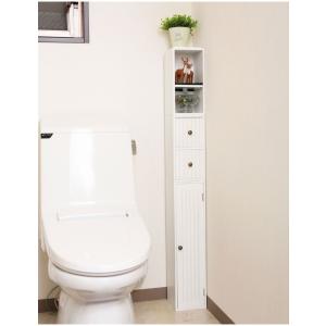 スタッキングdeトイレ収納 扉 トイレ収納 ト...の詳細画像3
