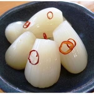 お中元 九州産 ふぞろい 九州産 ピリ辛 らっきょう 5個 らっきょう漬け ラッキョウ ギフト 産直 熨斗