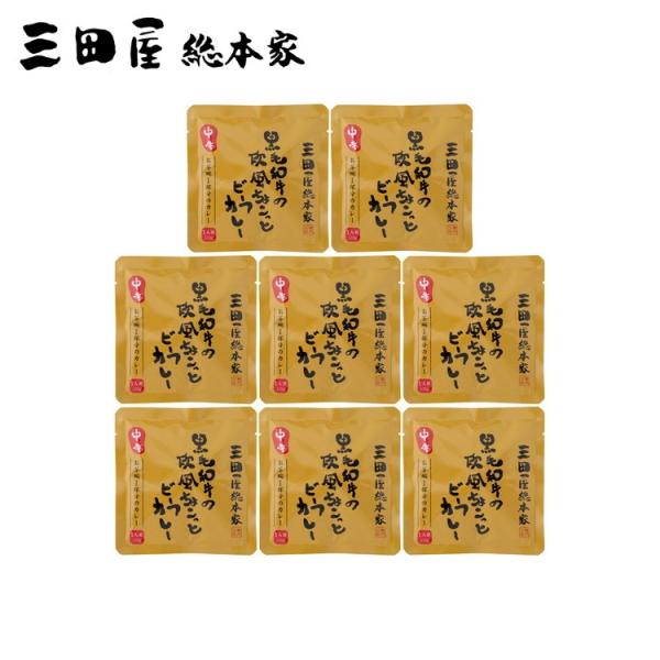兵庫 三田屋総本家 黒毛和牛の欧風ちょこっとビーフカレー8食 カレー お歳暮 冬ギフト