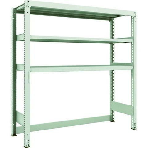 TRUSCO トラスコ M3型中量棚 下段開放型 W1800XD571XH1800 3段 単体 M3...