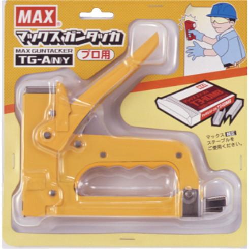 MAX ガンタッカ TG-A N イエロー MAX TGANY 工事 照明用品 土木作業 大工用品 ...