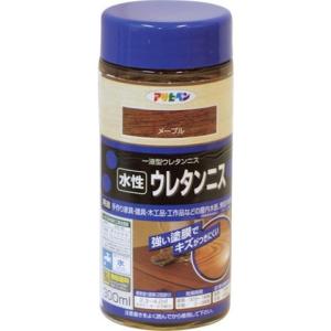 アサヒペン 水性ウレタンニス 300ML メープル 447593 代引不可｜recommendo