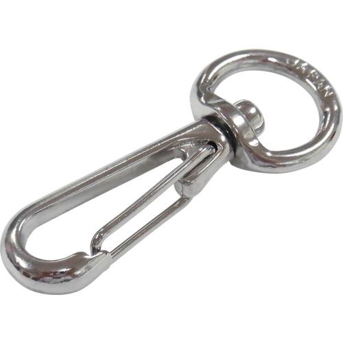 ニッサチェイン ニッケルスプリングスナップ 50個入 ISS4 金物 建築資材 建築金物 チェーン ...