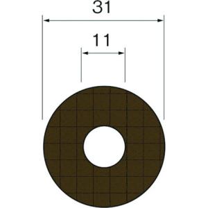 リューター サンドペーパーディスク裏面接着剤付A3031 日本精密機械工作 電動 油圧 空圧工具 研...