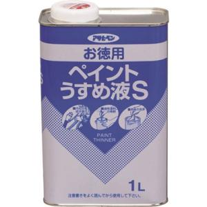 アサヒペン お徳用ペイントうすめ液S 1L 571151 工事・照明用品 塗装・内装用品 塗料 代引不可｜recommendo