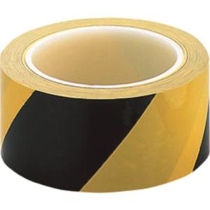 AS アズピュアラインテープN黄/黒50mm幅 5巻入 1476377 梱包用品 テープ用品 ライン...