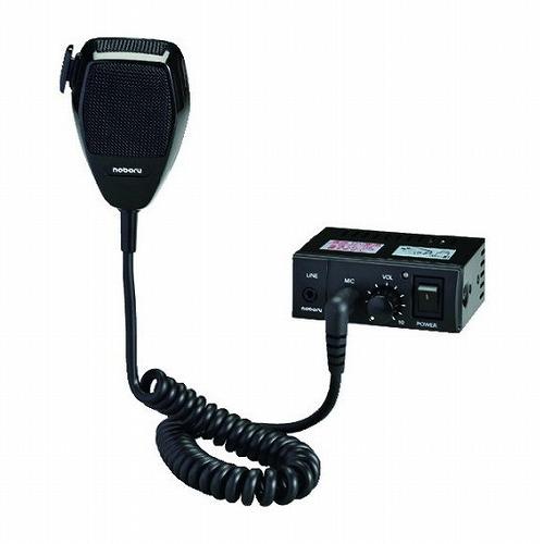 ノボル 10W12V小型車載用アンプ ノボル YA412B 安全用品 安全用品 拡声器 代引不可