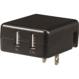 ELPA USB-ACアダプター2.1A USBAC100 オフィス・住設用品 OA用品 ケーブル ...