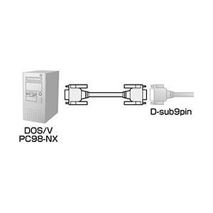 SANWA RS-232C延長ケーブル 3m ...の詳細画像1