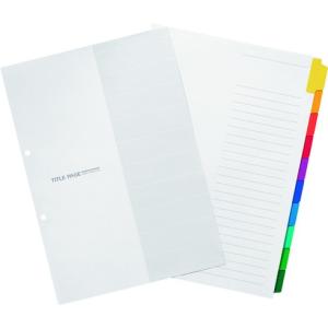 マルマン A4 ラミタブ見出シ 2穴10山 5組 マルマン LT4210F オフィス 住設用品 文房具 ファイル 代引不可