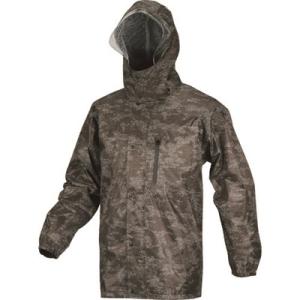 カジメイク 3297 ディフェンドレインスーツEX メランジカモ M 329773M 保護具 作業服...