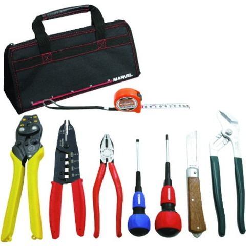マーベル 電気工事士技能試験工具セット VA線ストリッパー付キ MDKS17VA 代引不可