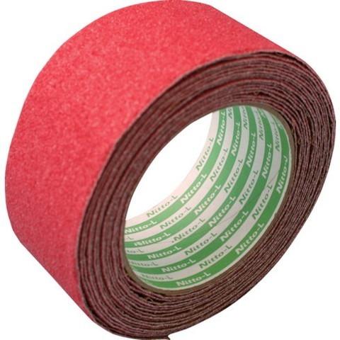 日東エルマテ ノンスリップテープ 50mm×5m レッド LS50R 代引不可