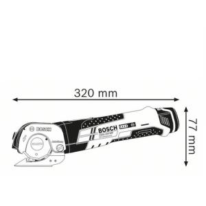 ボッシュ 10.8Vコードレスマルチカッター ...の詳細画像4