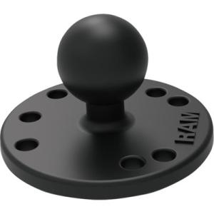 ラムマウント ラウンドベース RAMB202U 測定・計測用品 撮影機器 ウェアラブルカメラ 代引不...