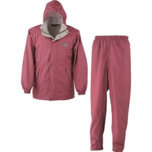 カジメイク エントラントレインスーツ2 ピンク M 725027M 保護具 作業服 雨具 代引不可