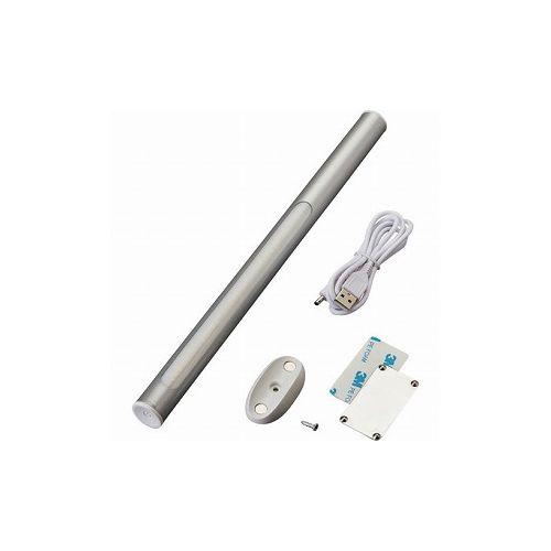 緑十字 LEDライト LED Magic Wand マジックワンド シルバー 22Φ×306mm 充...