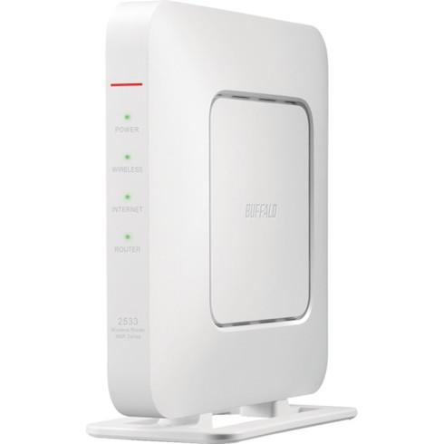 バッファロー 無線LAN親機 11ac/n/a/g/b 1733+800Mbps ホワイト バッファ...