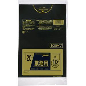 ジャパックス メタロセン配合ポリ袋 20L黒10枚0.020 ジャパックス TM27 清掃 衛生用品 清掃用品 ゴミ袋 代引不可｜recommendo