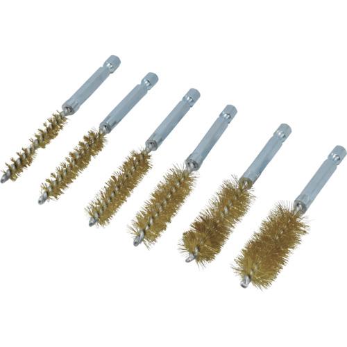 アストロプロダクツ AP 1/4HEX ワイヤーブラシセット 真鍮 6本組 201100001226...