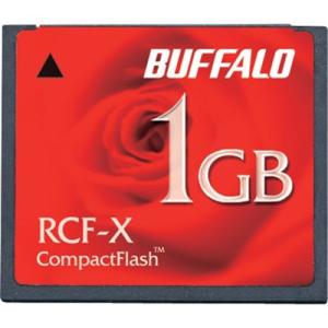 バッファロー コンパクトフラッシュ ハイコストパフォーマンスモデル 1GB RCFX1GY オフィス...