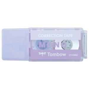 Tombow 修正テープ モノポケット パープル CTCM5C90 オフィス 住設用品 オフィス 住設用品 文房具 修正用品 代引不可