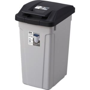 アスベル ハンドル付分別ペール35L ブラック アスベル 清掃 衛生用品 清掃用品 ゴミ箱 代引不可