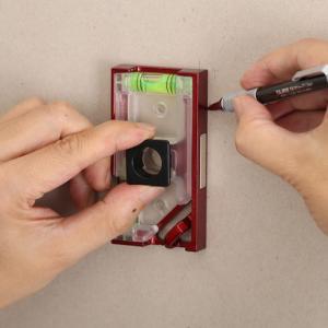 タジマ セフ電工レベル93 クリア ブルー タジマ SFDKLC93B 測定 計測用品 測量用品 水平器 代引不可