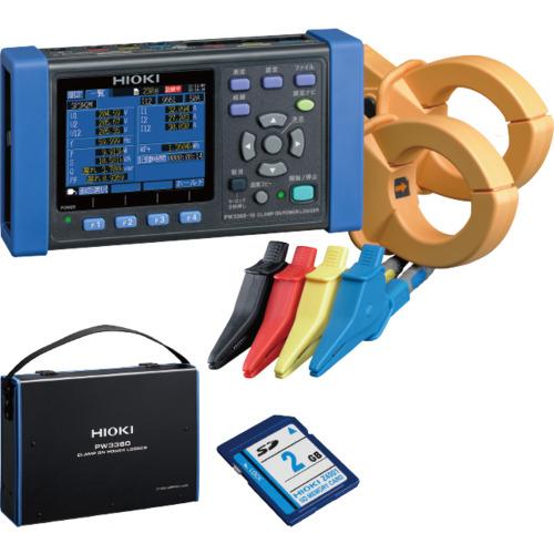 HIOKI クランプオンパワーロガーセット PW336091 測定 計測用品 工業用計測機器 電力計...