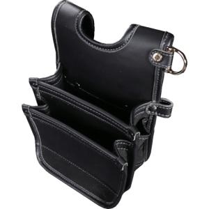 フジ矢 薄型腰袋2段 黒金 AB42BGの高価買取価格