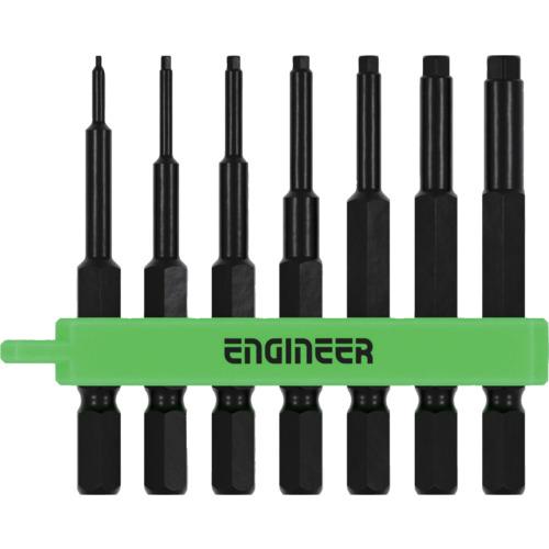 ENGINEER ヘックスミドルセット エンジニア 電動 油圧 空圧工具 ドライバービット 片頭ビッ...