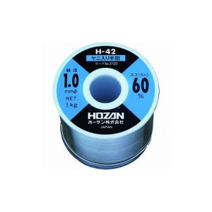 HOZAN ハンダ Sn60% 1.0mmφ・1kg H-42-3720 ホーザン 株 はんだ用品 はんだ 代引不可