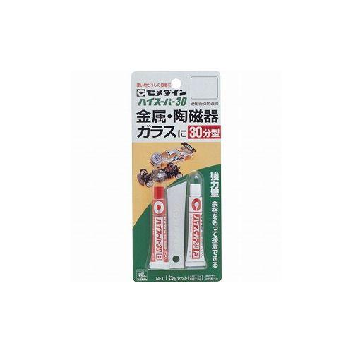 セメダイン ハイスーパー30 15gセット/ブリスター CA-194 CA-194 株 接着剤・補修...