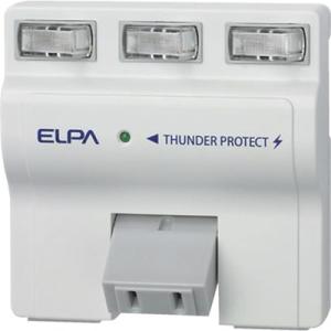 ELPA サージ付個別SW 3Pタップ AS500BW オフィス・住設用品 OA用品 OAタップ 代...