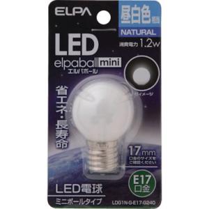 ELPA 電球 LED LED電球G30形E17 明るさ55lm 昼白色相当 LDG1NGE17G2...