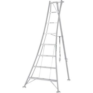アルインコ アルミ製園芸用三脚KWX 天板高さ2.32 KWX240 工事 照明用品 はしご 脚立 脚立 代引不可