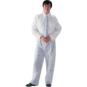 AS ディスポつなぎ服CN401A-M 50枚入 1705152 保護具 作業服 つなぎ服 代引不可