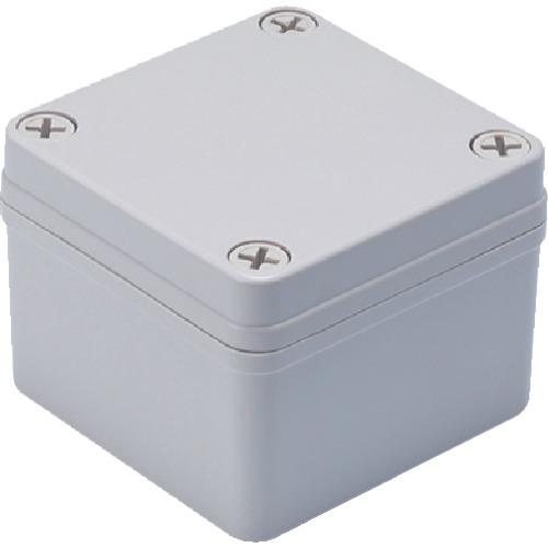 タカチ 防水・防塵ボックス ホワイトグレー 80×80×60 タカチ電機工業 電子機器 電設配線部品...