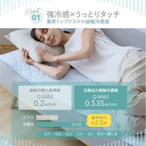 瞬間避暑地 強冷感 ソファーパッド 2人掛け ...の詳細画像4