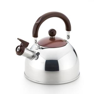 ヨシカワ 日本製 ショコラ笛吹きケトル ブラウン