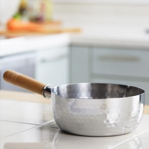 ヨシカワ 日本製 ステンレス雪平鍋 20cm YH6753 IH対応