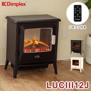 DIMPLEX ディンプレックス 暖炉型ヒーター ファンヒーター 電気暖炉 リモコン付き FIREPLACE GLASGOW GLA12J BLACK バーグマン